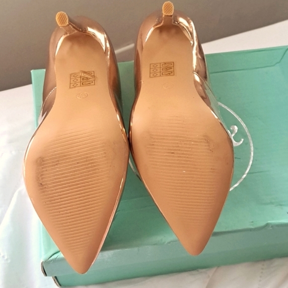 Rose Gold Metallic Pumps (Asos) - Picture 3 of 5